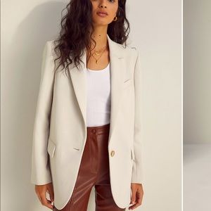 Wilfred Nostalgia Blazer in Bone in XXS